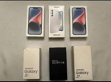 Digər auditexnika: Müxtəlif modellərdə mobil telefonlar üçün orijinal qutular və aksesuar — 3