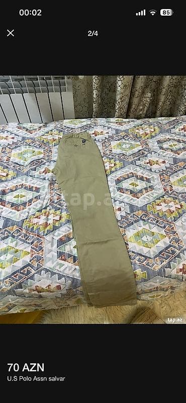 kişi botu: Klassik Şalvar, U.S. Polo Assn, S, rəng - Bej — 3