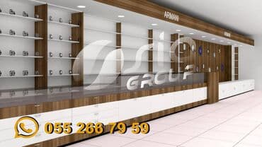 Vitrin polkalar Bizdən təklif almadan vitrin sifariş verməyə