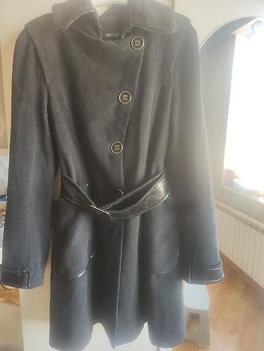 Palto, M, rəng - Qara