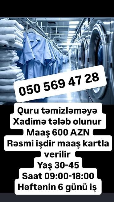 ekspeditor teleb olunur: Elan: İş təklifləri - Bağçaya aşpaz köməkçisi tələb olunur. Maaş: 400 — 9