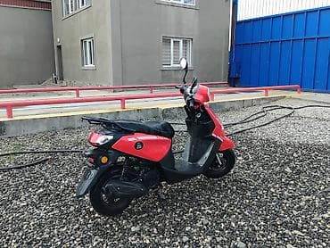 elektrik muhərrik: ZIGZAG benzinli skuter - Rəng: qırmızı/qara - Kuzov: şəhər tipli — 3