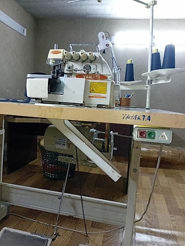 tikiş: Tikiş maşını Yamata, İşlənmiş,Overlok, 5 saplı, Ünvandan götürmə — 4