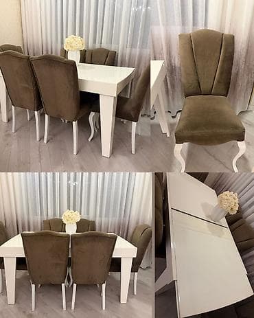 acilan stol: Endirim olundu 🛑🛑Masa dəsti satılır 300₼. Yeni kimidir. Açılır. Ünvan — 1
