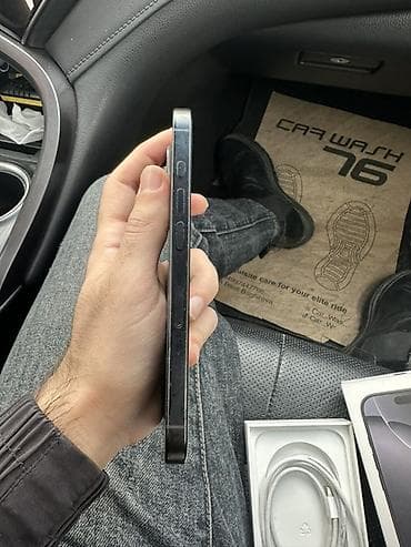 Məişət texnikası: IPhone 15 Pro, Black Titanium — 5