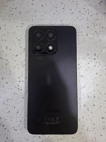 Honor X8a, 128 GB, rəng - Qara, Barmaq izi
