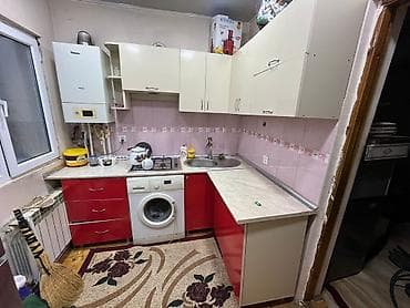 Mətbəx mebeli dəsti - L formalı planlama, balaca mətbəxlər üçün — 5