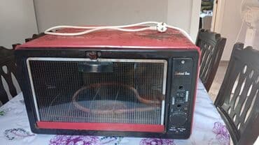 qaz sobasi ayrica dayanan: Duxovka Elektrik, rəng - Qırmızı, Ayrıca dayanan — 1