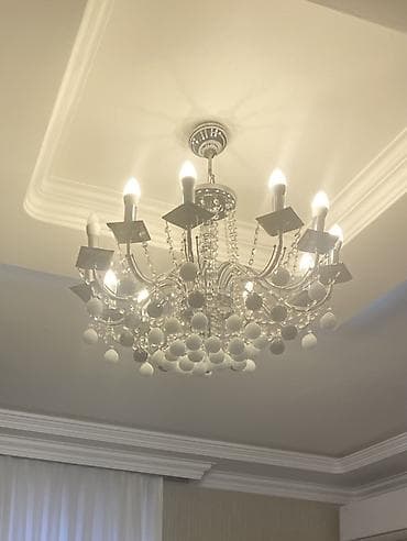 Çılçıraq, 10 və daha çox lampa, Metal — 1