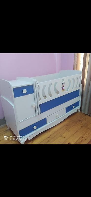 ucuz manej: Uşaq beşiyi – transformasiya olunan model .Üstünün tülüdə var. - — 1