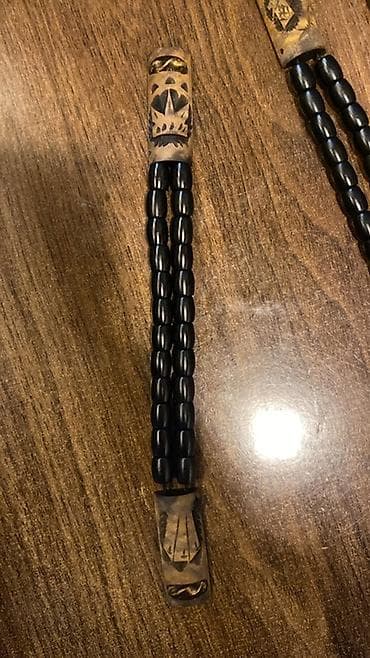 Muncuqlar: Əl işi hədiyyəlik təsbehlər
- Material: təbii ağac — 2