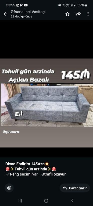 tek divan modelleri: Divan, Parça, Bazalı, Açılan, Kitab — 1