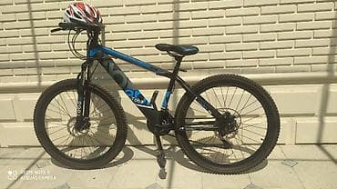 hibrid velosiped: Dağ velosipedi – 27” təkərlər, alüminium hardtail gövdə - — 1