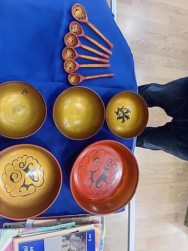 8 mart hediyye: Dekorativ kolleksiya dəsti 1) Relyefli divar boşqabı – dairəvi — 3