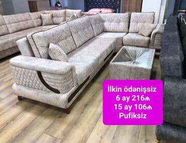 Dolablar: Yeni, Künc divan, Qonaq otağı üçün, Açılan — 1