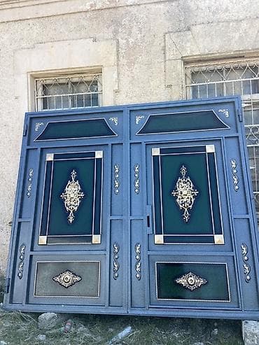 Ev və bağ: Yeni Dəmir Həyət darvazası, Yana açılan, 3 m, Mexaniki, Qapı ilə, Kredit var, Ödənişli quraşdırma, Ünvandan götürmə, Ödənişli çatdırılma, Rayonlara çatdırılma — 2