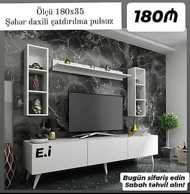 TV stend Yep yeni model 180 azn rəng seçimi var çatdırılma var