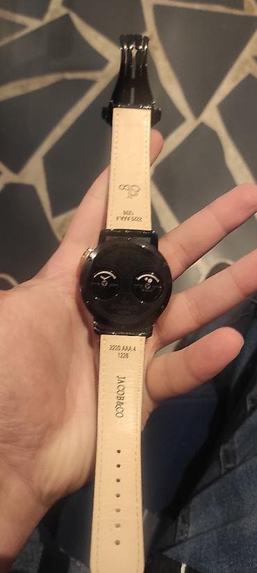 apple watch 8: JACOP&CO saatı tam yeni kəmər karopka hədiyyə Kvars mexanizm 1il — 4