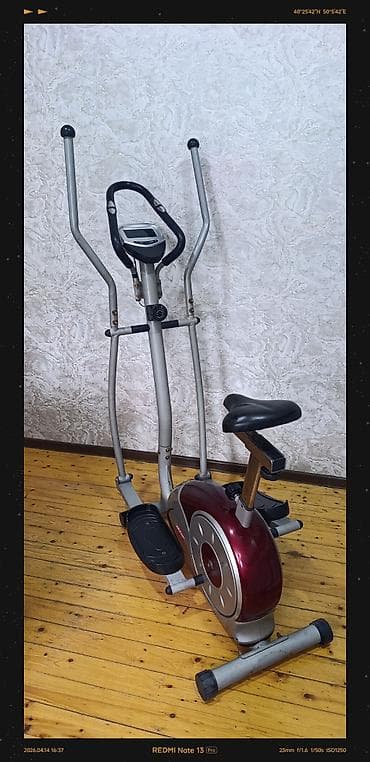 vele: Elliptik velotrenajor – 2‑si 1‑də (elliptik + oturacaqlı pedal) — 5