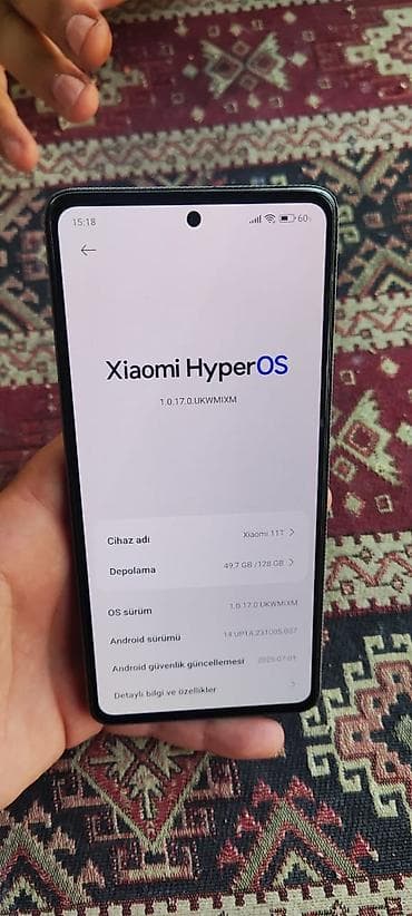 i̇phone 11 ağ: Xiaomi 11T, 128 GB, 
 Düyməli — 1