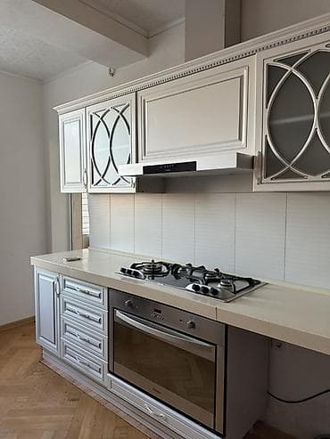 turk sobası: Klassik dizaynlı mətbəx mebeli dəsti - Rəng: açıq krem/boz tonlarda — 3