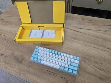china aid notebook: E-Yooso Z11T RGB mexaniki klaviaturadır ( blue switch ). Yenidir. 61 — 3