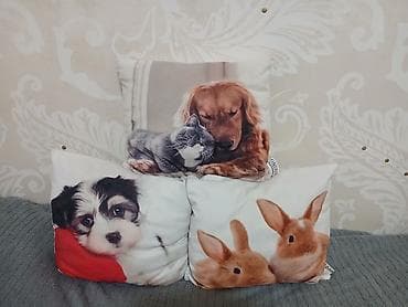 Dekorativ Sadə Yastıq