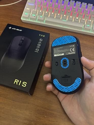 kompüter ramı: ATK GEAR VXE R1S wireless oyun siçanı Vəziyyəti: Yeni Ultra yüngül — 2