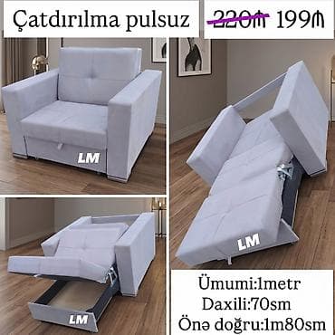 Amerikanka kreslo Yeni və sifarişlə💥 Qiymət : 199₼ (1 ədədi🆘) Ölçü  — 2