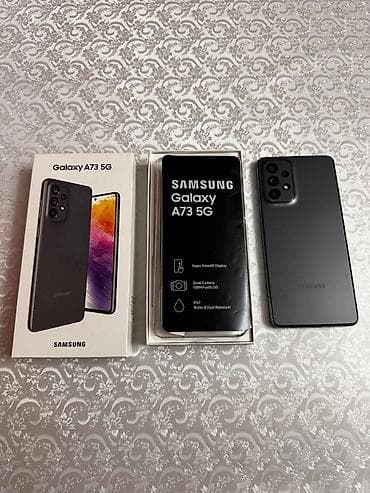 iphobe 7: Samsung Galaxy A73 5G, 128 GB, rəng - Boz, İki sim kartlı — 3