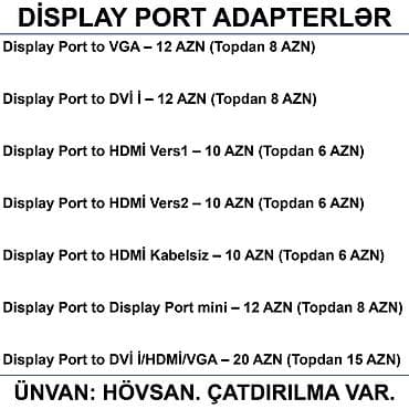 jbl pulse 2: Adapterlər/Konverterlər (Çeviricilər) 📍Ünvan: Bakı şəh, Suraxanı ray — 8