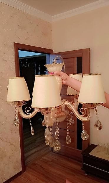 sam: Çılçıraq, 5 lampa, Metal — 1