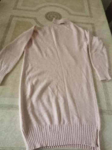 svitir: Təsviri: - Qadın trikotaj paltar/sviter-tunik - Rəng: açıq pudra — 1