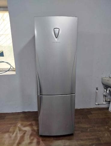 SILVER rəngdə iki qapılı soyuducu-dondurucu - Üst hissə: geniş — 1