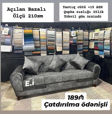 Sifarişlə dolablar: Di̇van-kravat, Açılan, Bazalı, Ödənişli çatdırılma