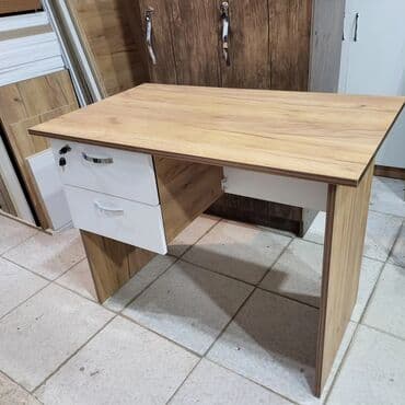 uşaq ucun yazı masası: Yeni, İşçi üçün, Dördbucaq masa — 3