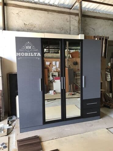 işlənmiş şfoner: Yeni, Açılan, 4 qapılı Düz dolab, Qarderob, paltar dolabı, Azərbaycan — 1