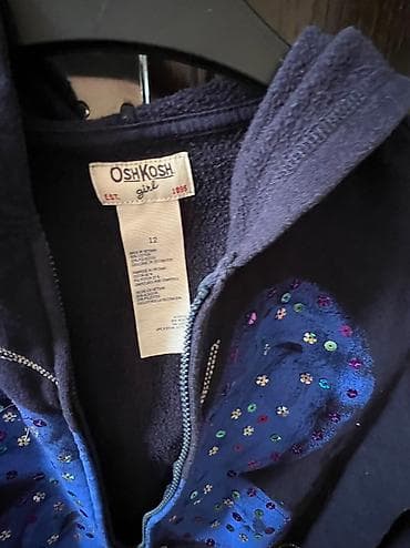 qız: Oskosh kids Amerika istehsalı qız üçün jacket 7-10 yaş yeni kimi — 2