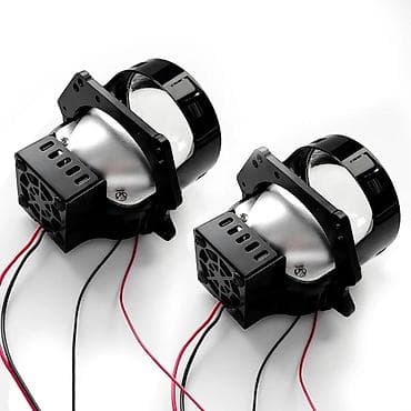 aifon 6 s: Bi led 2.5 lik 1 cüt İkiqat linzalı avtomobil LED proyektor fara — 7