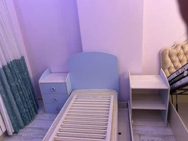 Продукты питания: Для девочки и мальчика, Колыбель, 2 тумбы — 3