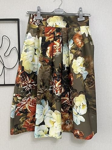 beden kremi: Maksı uzunluqda qadın donları – 2 fərqli naxış 1) Rəngarəng retro — 10