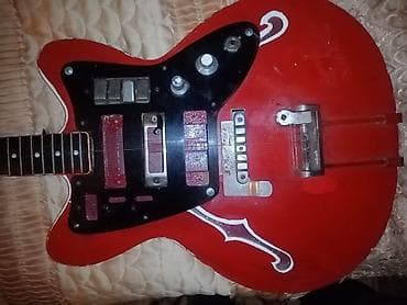 pianino ucuz: Elektron gitara, 6 sim, İşlənmiş, Ödənişli çatdırılma — 3