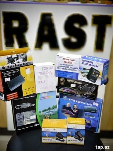 Piano sintezator adapteri Hər növdə adapter və qida kabelləri 10