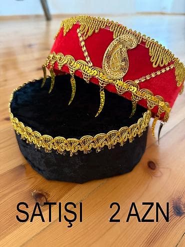 Qız üçün milli üslubda baş tacı/taç. - Araxcin.araqcin.arakcin