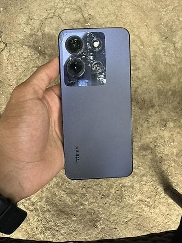 adaptor 12v 10a: Infinix Note 30i, 256 GB, rəng - Bənövşəyi, Sensor — 1