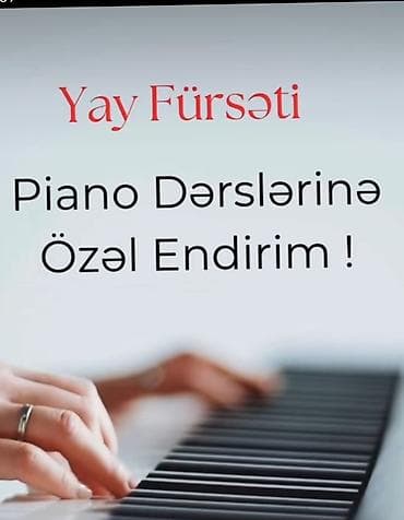 python kursu: Yay fürsəti – Piano dərslərinə xüsusi endirim! - Fərdi və ya kiçik — 1