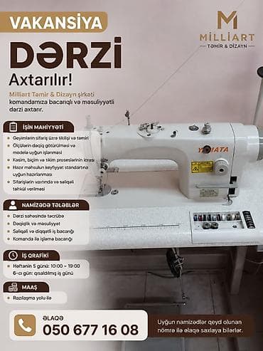 Dərzi tələb olunur, 5/2
