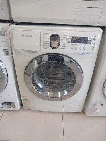 Paltaryuyan maşınlar: Paltaryuyan maşın Samsung, 6 kq, İşlənmiş, Avtomat, Qurutma var, Kredit yoxdur, Ünvandan götürmə, Pulsuz çatdırılma, Ödənişli çatdırılma