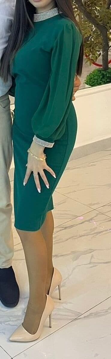 zümrüd qaşlı üzüklər: Gündəlik don, Midi, New Look, S — 3