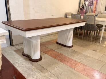 инверсионный стол: Qonaq masası, Yeni, Açılan, MDF, Dördbucaq masa — 1